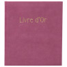 Livre d'or 140 pages tranche or Skandi