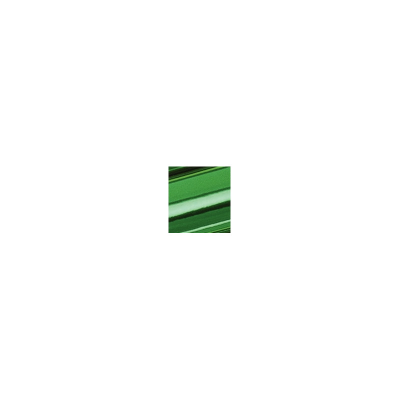 Rouleau de papier métallisé 1 face 200 x 70 cm coloris vert