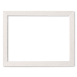 Cadre Congo Blanc - 24x30cm