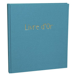 Livre d'or 140 pages tranche or Pop'N Co