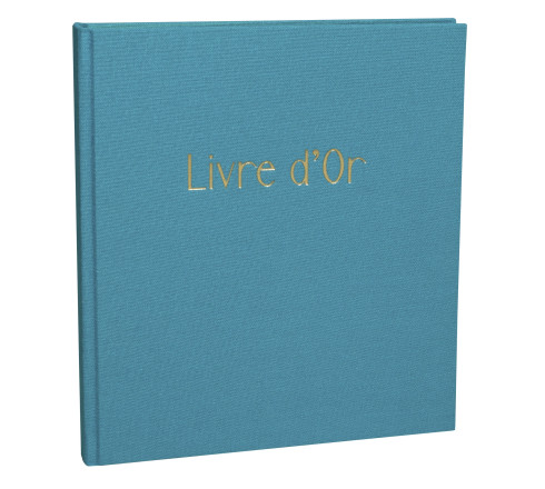 Livre d'or 140 pages tranche or Pop'N Co