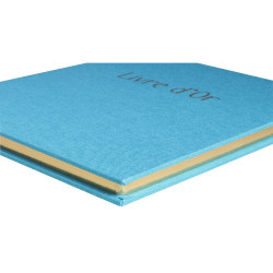 Livre d'or 140 pages tranche or Pop'N Co