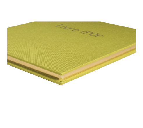 Livre d'or 140 pages tranche or Pop'N Co