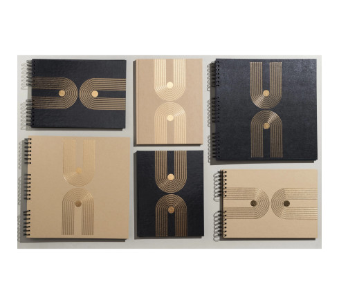 Livre d'or 100 pages tranche or Graphik
