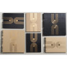 Livre d'or 100 pages tranche or Graphik