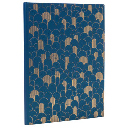 Livre d'or 100 pages tranche or Néo Déco