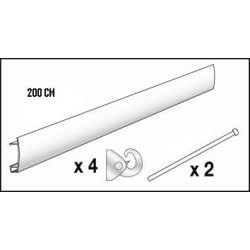 Kits cimaises blanc