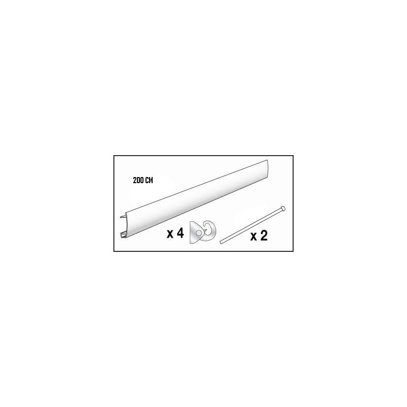 Kits cimaises blanc