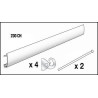 Kits cimaises blanc