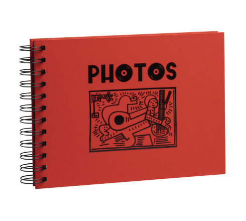 Album à spirales 50 pages noires Musicart