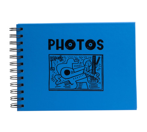 Album à spirales 50 pages noires Musicart