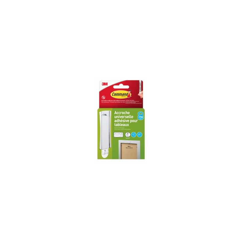 Languettes accroche tableaux X2 - 3M