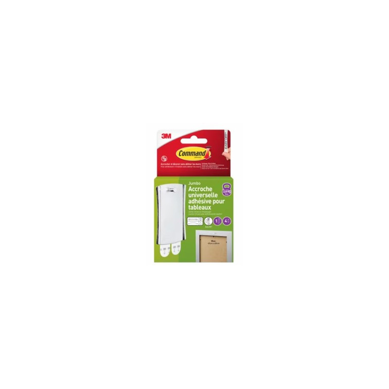 Languettes accroche tableaux X4 - 3M