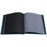 Album photo livre 60 pages noires Pop'N Co