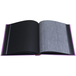 Album photo livre 60 pages noires Pop'N Co