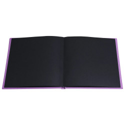 Album photo livre 30 pages noires Pop'N Co