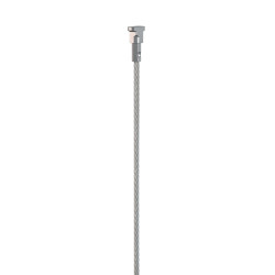 Câble de suspension acier 2mm, tête Twister d'Artiteq - 150 cm