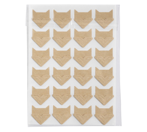 Kit Scrapbooking Album 70 pages noires : Stickers & Pochoirs