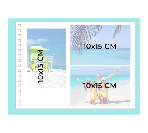 Kit Scrapbooking Album 50 pages blanches