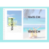 Kit Scrapbooking Album 50 pages blanches