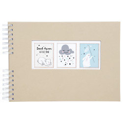 Kit Scrapbooking Album 50 pages blanches