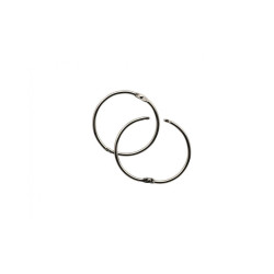 Fermoir en cercle 56mm 2pcs