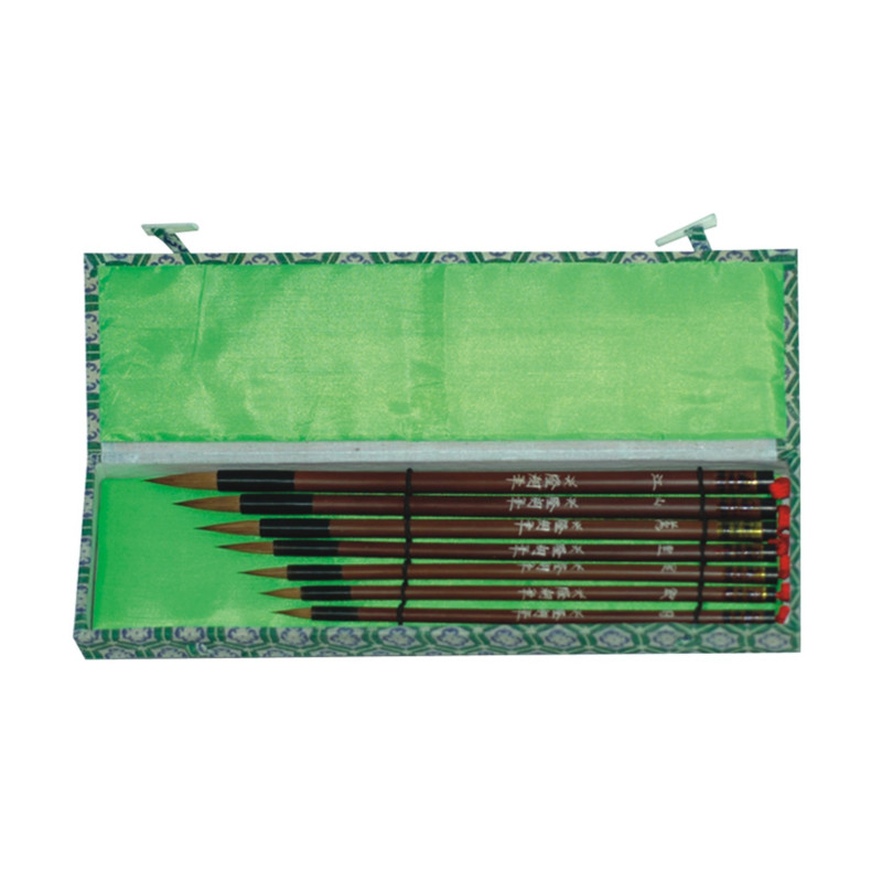 Set de 7 pinceaux de calligraphie chinoise