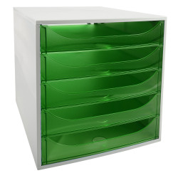 ECOBOX 5 tiroirs Office