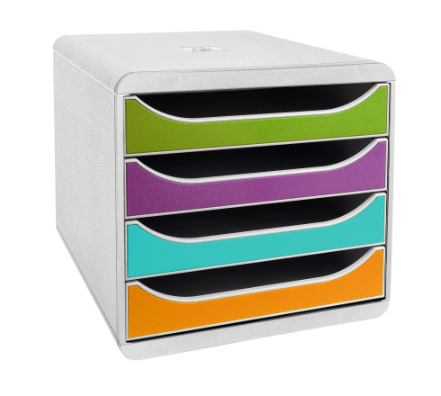 Module de classement Big Box 4 tiroirs Pop N'Co