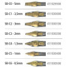 Plumes Speedball - SB-C0 - 5 mm