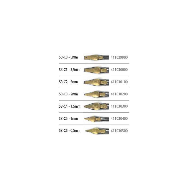 Plumes Speedball - SB-C6 - 0,5 mm