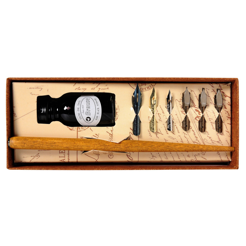 Petit coffret de calligraphie