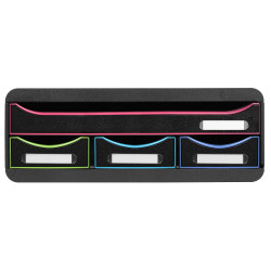 Module de classement Toolbox 4 tiroirs Black Office