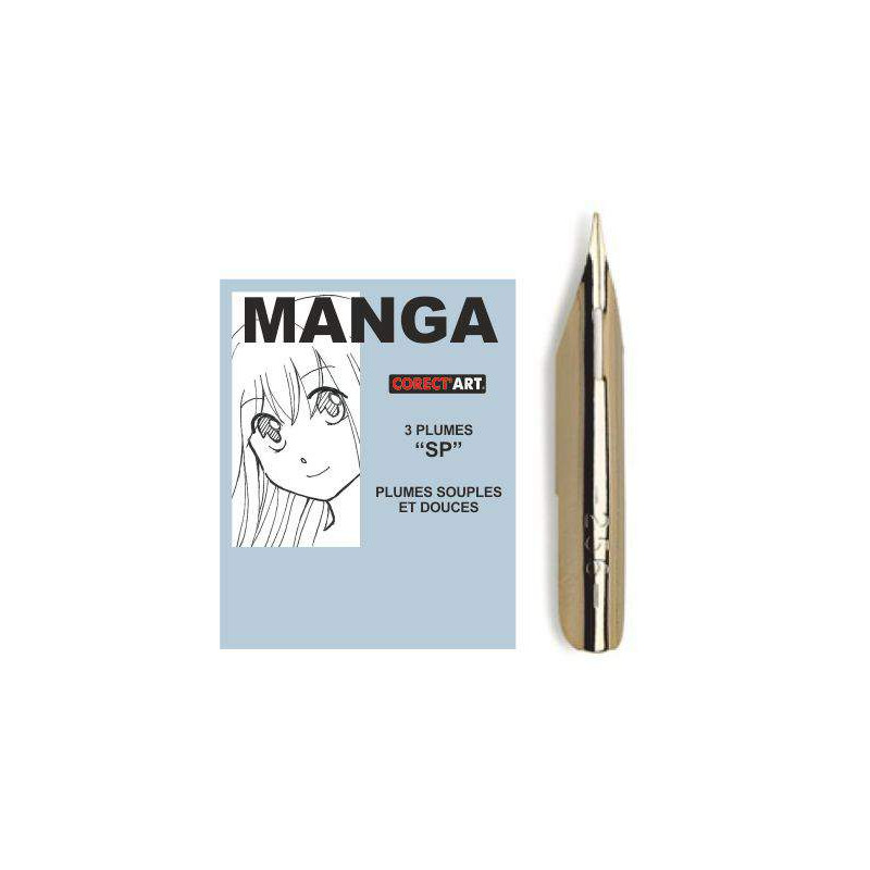 Plume Manga "SP" (x3) Corect'art