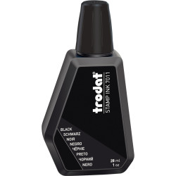 Flacon d'encre tampon trodat coloris noir
