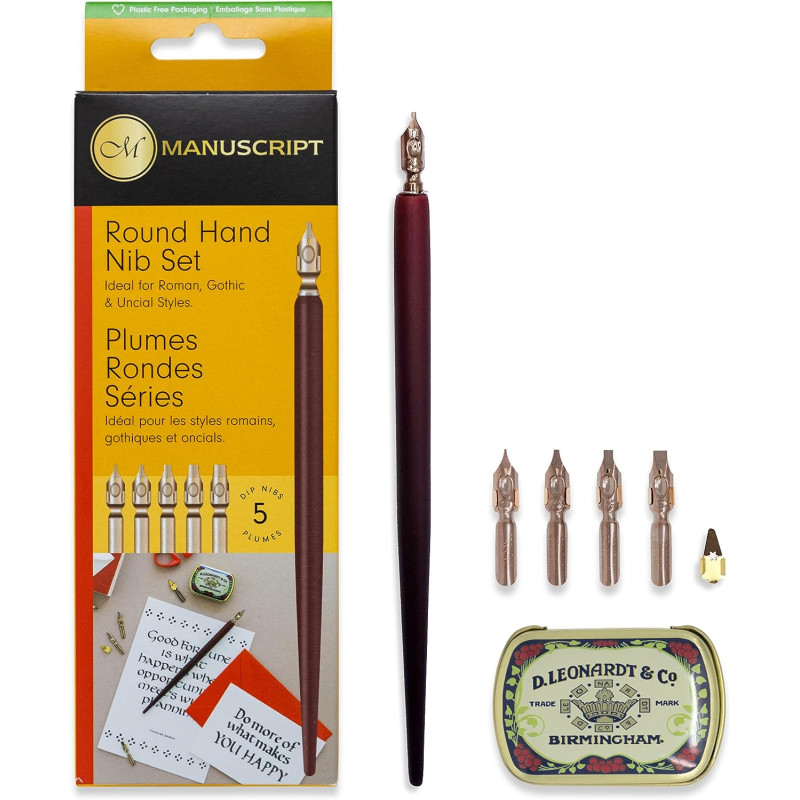 Set de calligraphie Round Hand