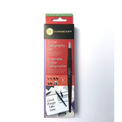 Set Stylo-plume Scribe - Droitier ou gaucher - Droitier