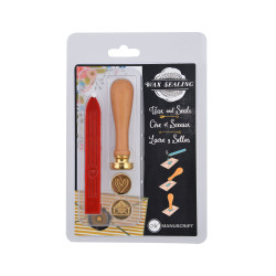Set sceau et cire Emotion - Manuscript