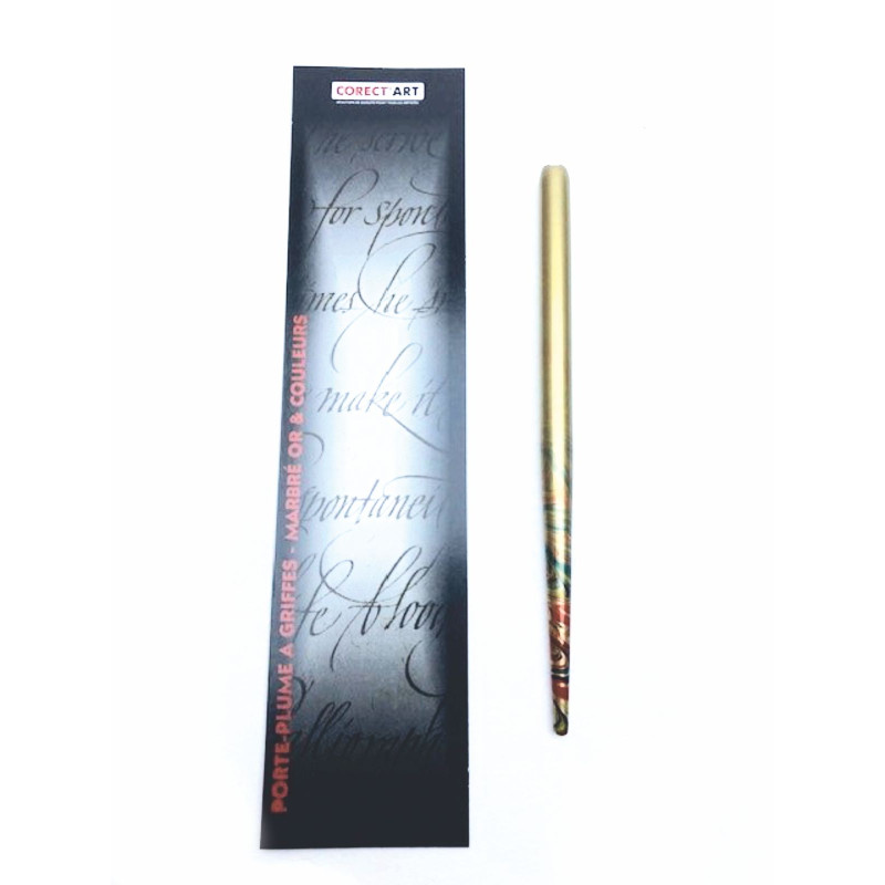 Etui porte-plume standard - Couleurs & Or
