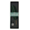 Coffret calligraphie plume naturelle - Verte