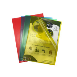 Sachet de 25 pochettes coin PP recyclé Forever 12/100e - A4