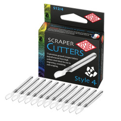 Lot de 12 Plumes à gratter - Goutte
