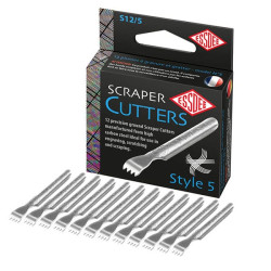Lot de 12 Plumes à gratter - Griffes