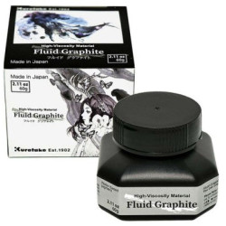 Encre épaisse graphite 60ml