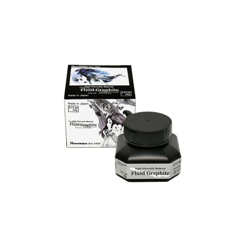 Encre épaisse graphite 60ml