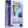 Boite de 25 plats pour relier en PVC 20/100ième A4