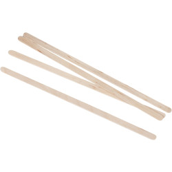 Boîte de 1000 agitateurs en bois 14cm