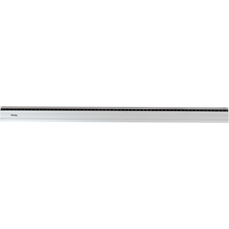 Règle de coupe en aluminium anodisé 60cm