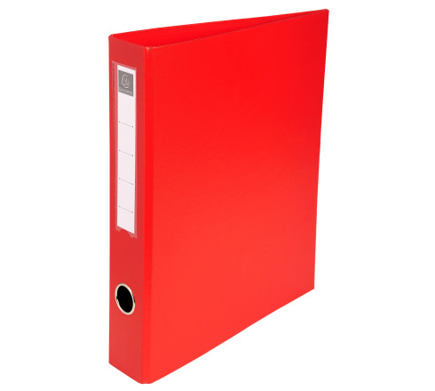 Classeur rembordé PVC 4 anneaux en D de 40mm en 3ème de couverture - A4 maxi
