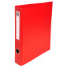 Classeur rembordé PVC 4 anneaux en D de 40mm en 3ème de couverture - A4 maxi